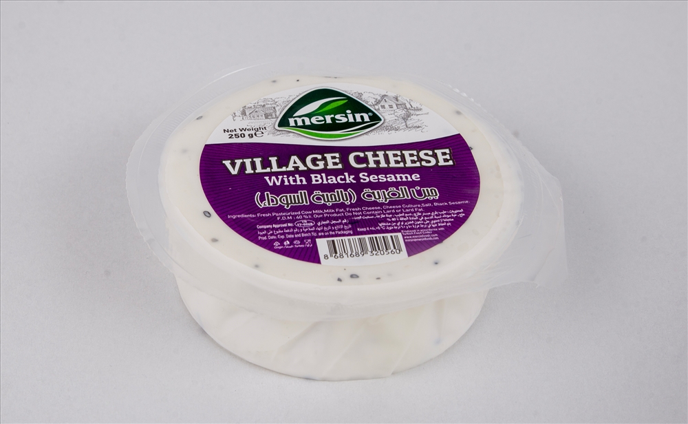 Village Cheese with Black Sesame